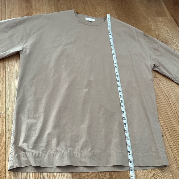 NWT COS  OVERSIZED TAN SHIRT - S - Picture 11 of 15